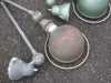 Lot x3 ancienne lampe jielde atelier usine industriel