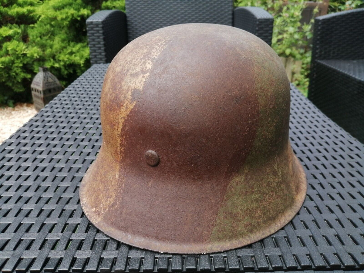casque allemand m42 camouflé ww2