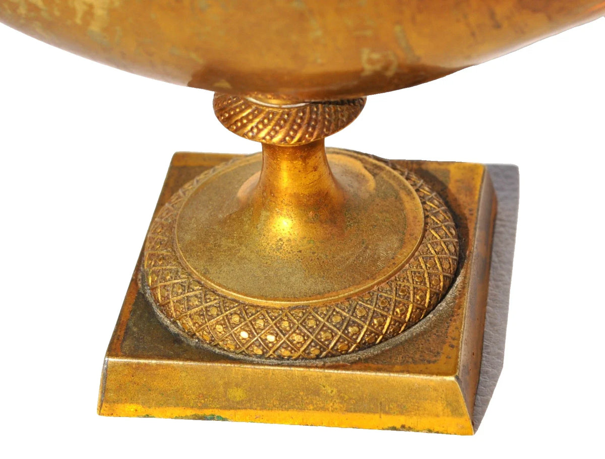 Rare Fontaine à feu - Lampe Docimastique Signée BREUZIN - 1er Empire Début XIXe