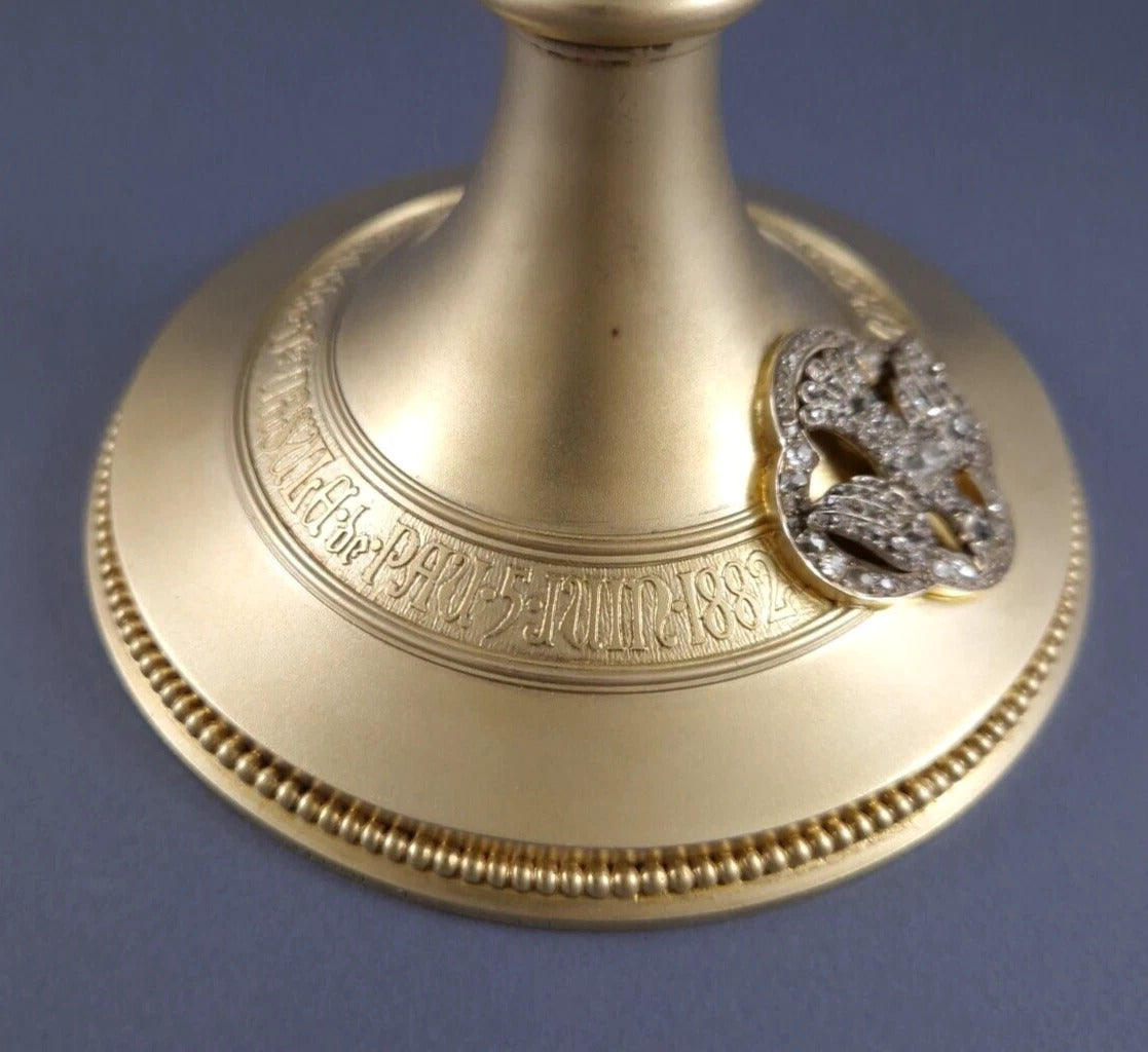 Calice en vermeil Argent massif Froment-Meurice