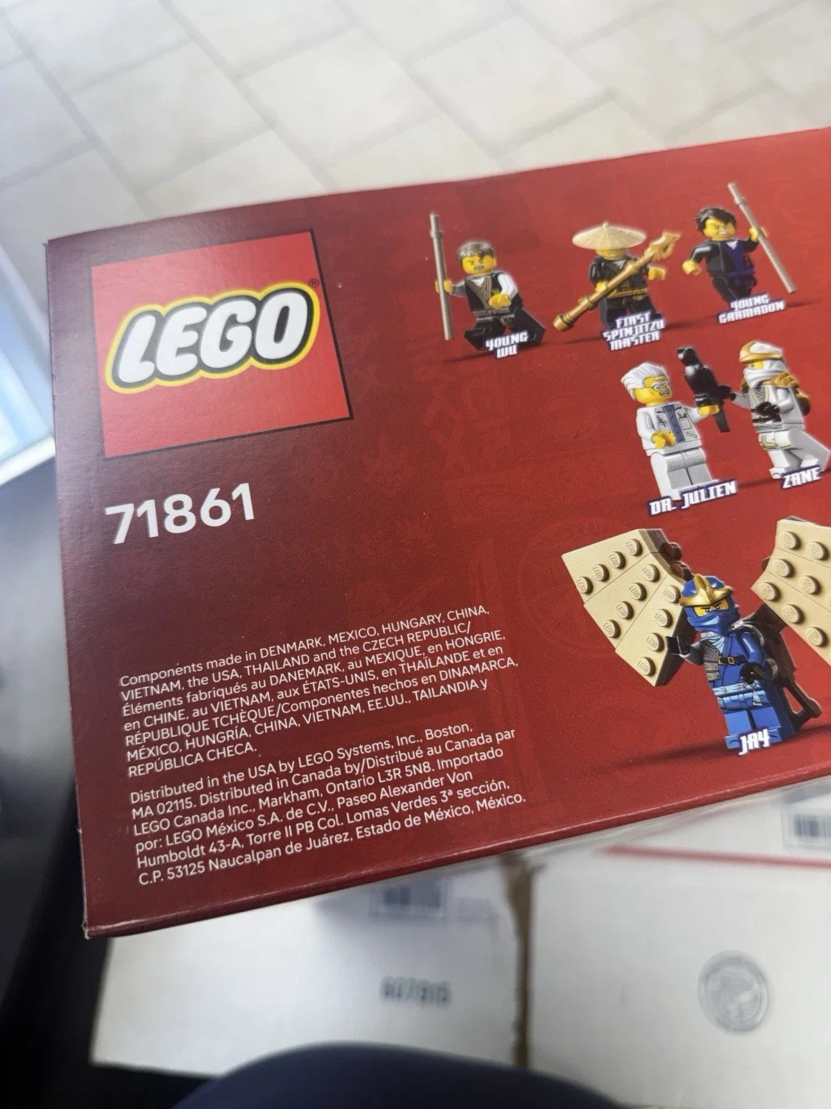 Lego ninjago 71861 la vieille ville 4851 pièces