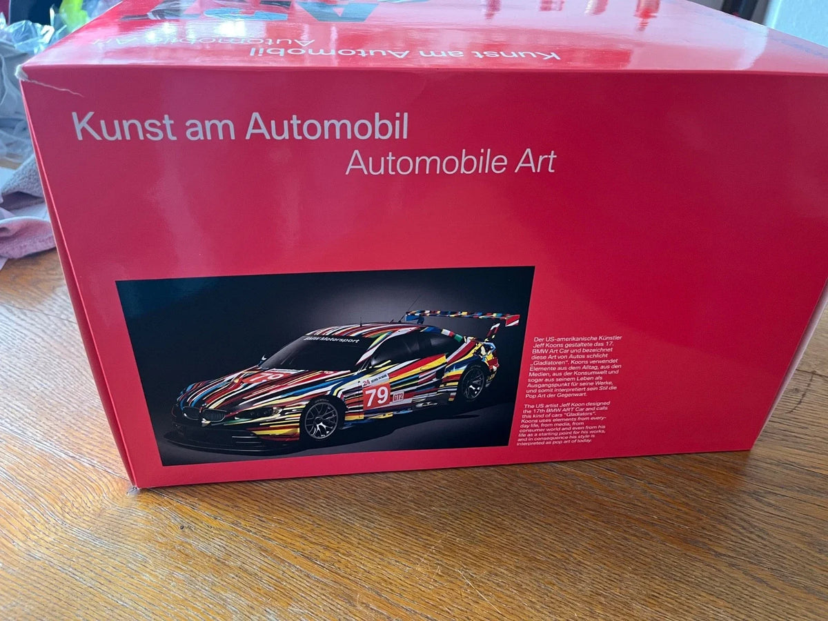 BMW Art Car - Jeff Koons, BMW M3 GT2