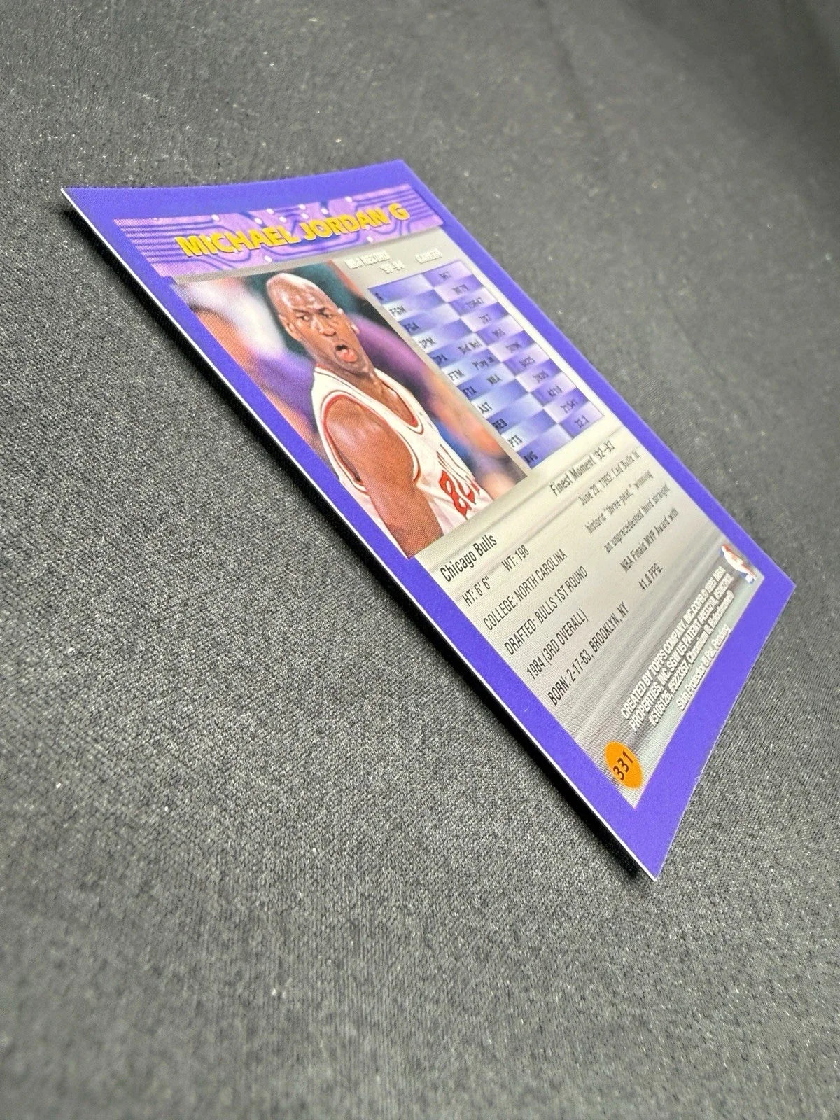Topps finest michael jordan refractor