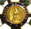 Médaille ordre légion d'honneur 2ème type 1er empire napoléon argent or xixème