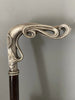 Lucien GAILLARD ancienne  canne pommeau en argent massif