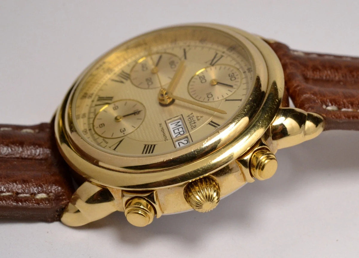 MONTRE  CHRONOGRAPHE VETTA AUTOMATIQUE ETA 7750 VINTAGE SWISS WATCH