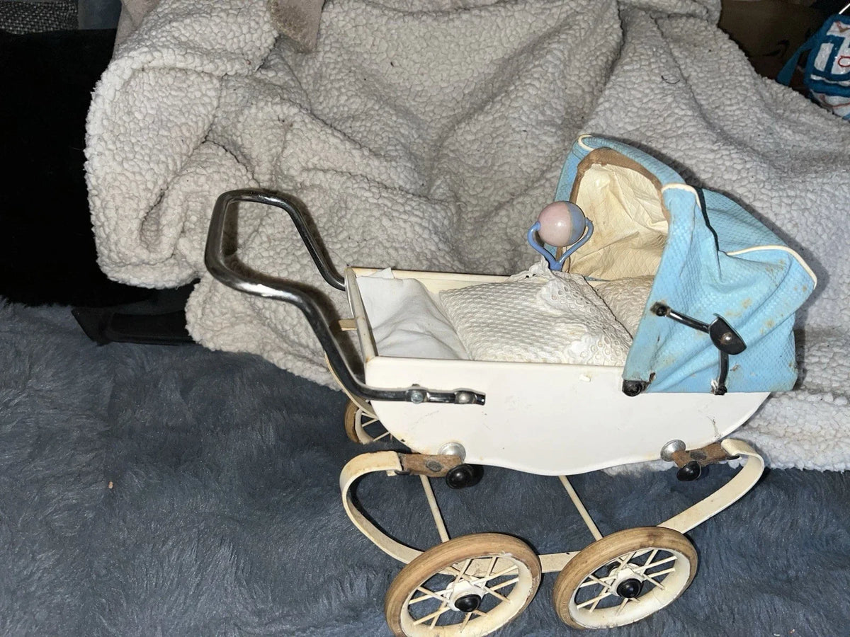 Petit landau Type Doucet pour poupée anciennes taille bleuette