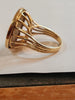 Bague ancienne en or jaune 18 carats avec un Napoléon