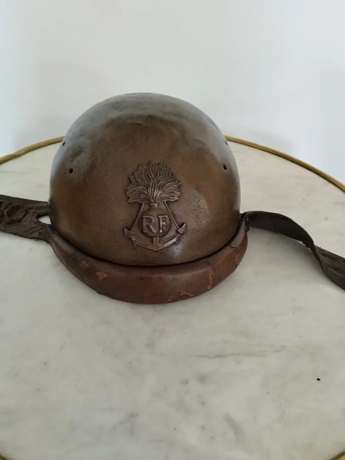 Casque modèle 35 Infanterie coloniale