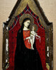 Tableau Ancien Vierge à l’Enfant Jésus Peinture Religieuse Retable Renaissance