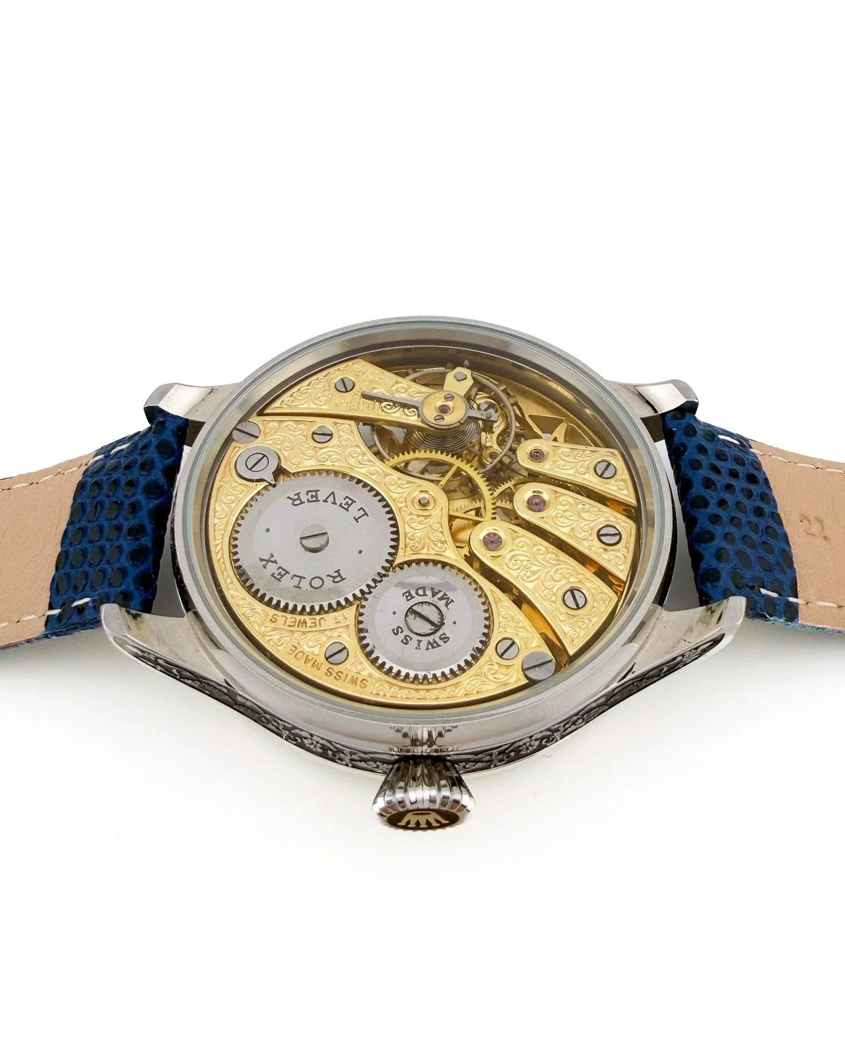MONTRE ROLEX HOMME MOUVEMENT VINTAGE DANS UN BOITIER NEUF DE QUALITÉ, ENTIÈREMENT RÉVISÉE.