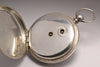 MONTRE GOUSSET ARGENT 3 AIGUILLES 12H ET 24H VINTAGE 1890 POCKET WATCH