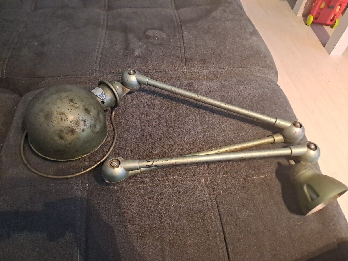 Lampe industriel ancienne jielde 3 bras