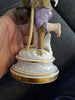 Ancien Sujet Sculpture Ange Statue Porcelaine Meissen Germany 18ème 19ème
