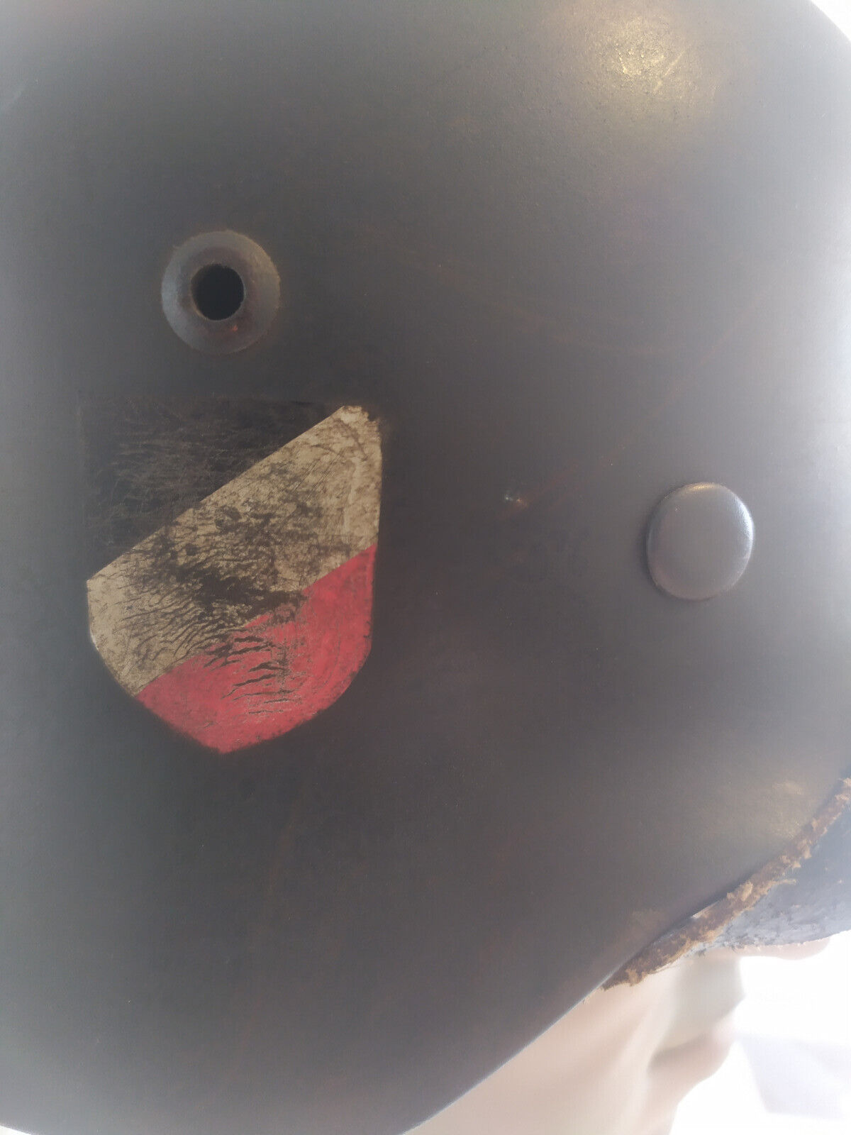 casque allemand M35 lutfwaffe double insignes WW2