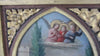 tableau, Huile sur PANNEAU ZINC , Scène Religieuse , Descente De Croix , 19eme