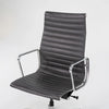 Chaise de bureau exécutive Herman Miller Eames Aluminum Group 2016 en gris