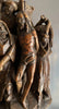 Petit groupe en bois sculpté haute époque XVIème