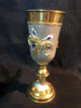 ciboire verre calice vermeil pierre precieuse