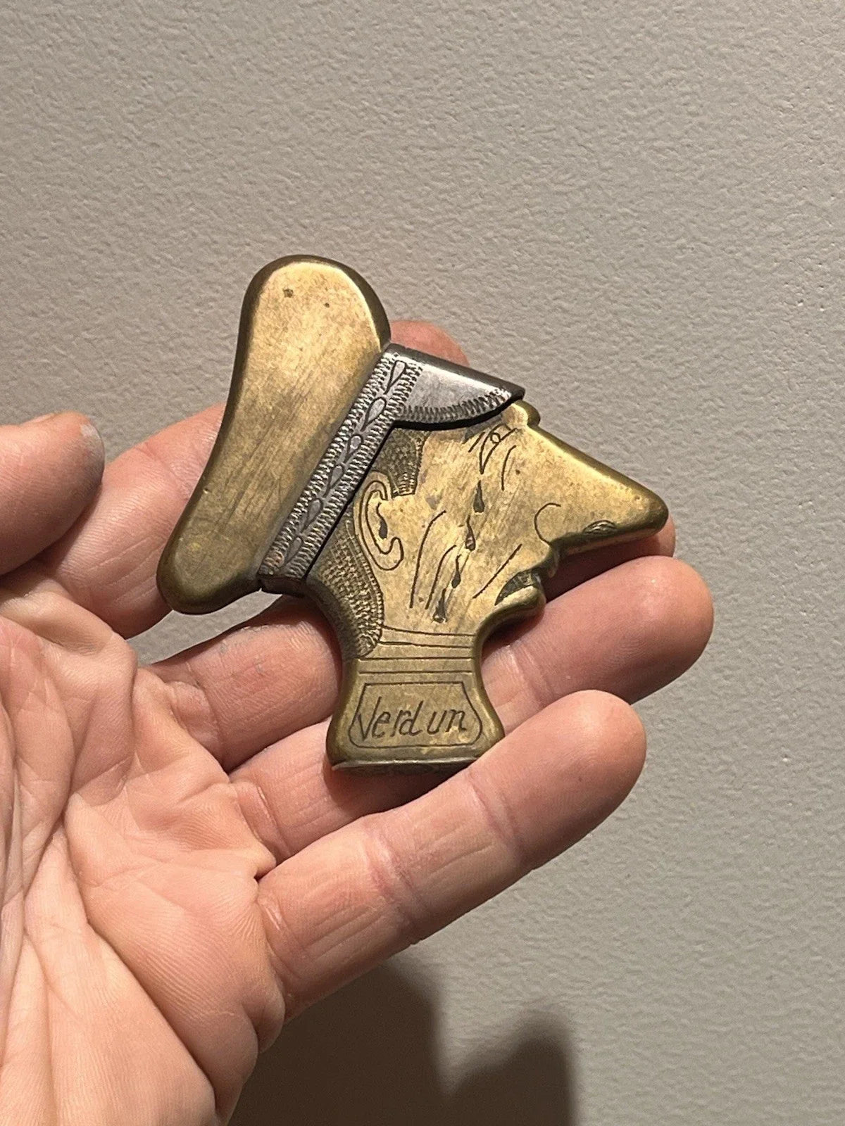 Briquet lighter Kronprinz, Artisanat Poilu ww1 14-18