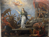Ecole XVIIe vers 1600 Sainte Catherine tableau ancien old masters huile