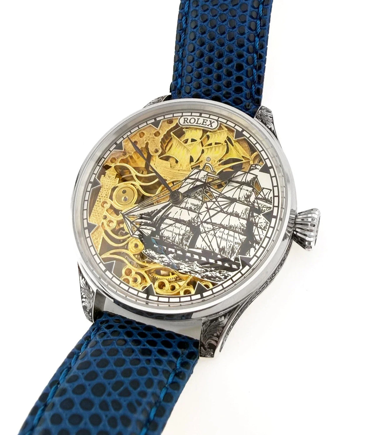MONTRE ROLEX HOMME MOUVEMENT VINTAGE DANS UN BOITIER NEUF DE QUALITÉ, ENTIÈREMENT RÉVISÉE.