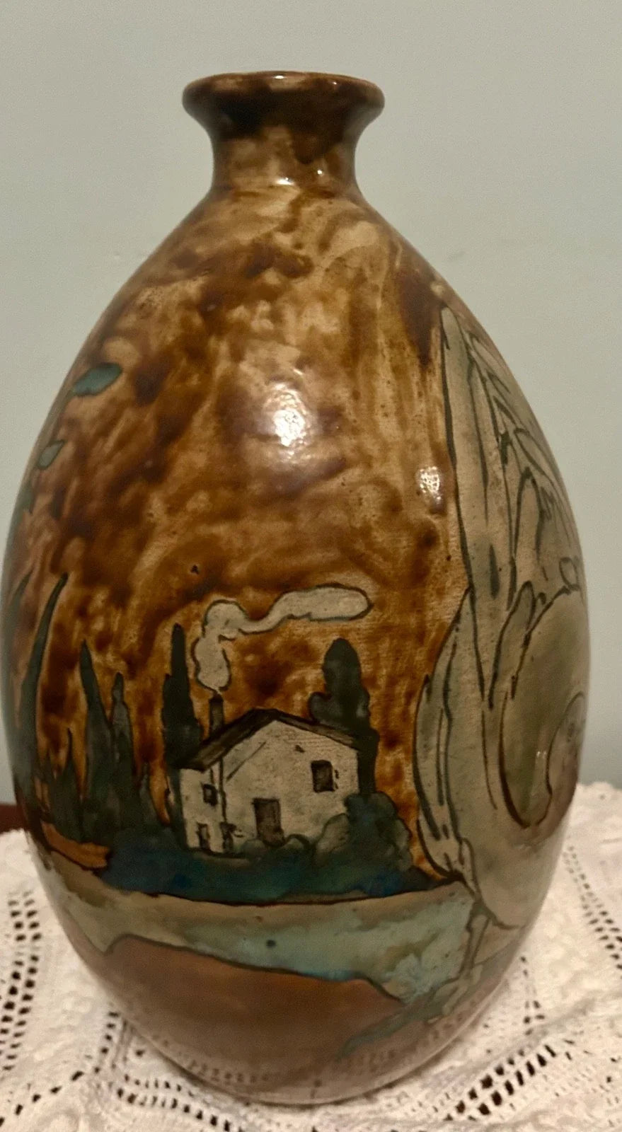 vase gres Alfred Renoleau 1900 Angoulême