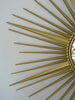 ancien miroir soleil CHATY VALLAURIS bombe sorciere old mirror sunburst 50