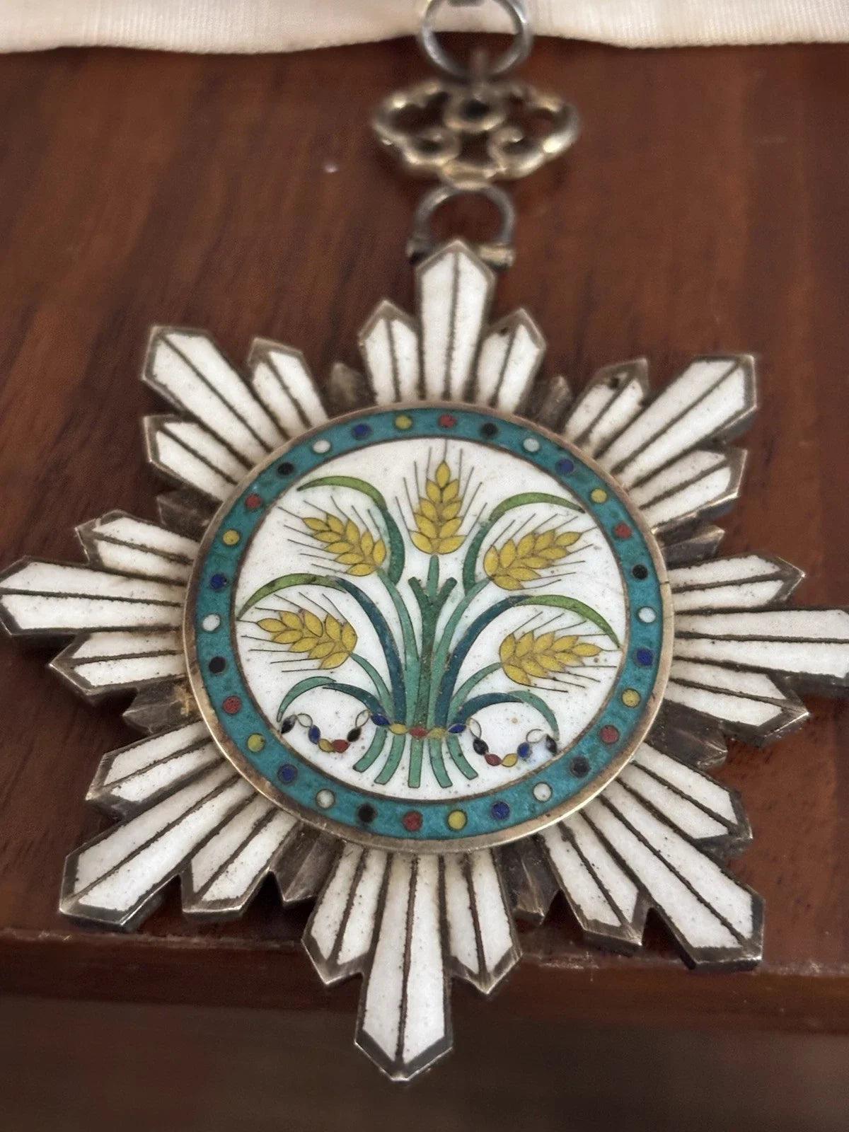 BEAU COMMANDEUR DE L'ORDRE du GRAIN d'OR REPUBLIQUE DE CHINE EN VERMEIL