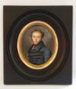 MANSION (1785-1840). Rare et belle MINIATURE signée et datée 1820.
