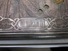 Icône ancienne de l'empire russe en argent massif et bois peint à la main, 28x24cm, circa 1880