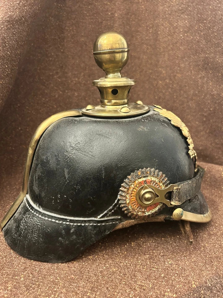 Casque à pointe spikehelmet pickelhaube 1891