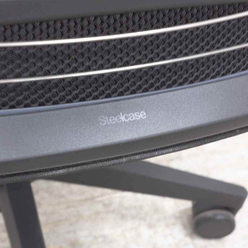Steelcase Think V1 Gris 3D +Têtière