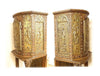 Tabernacle cuivre repoussé Saint Germain orthodoxe byzantin Croisade XIXème