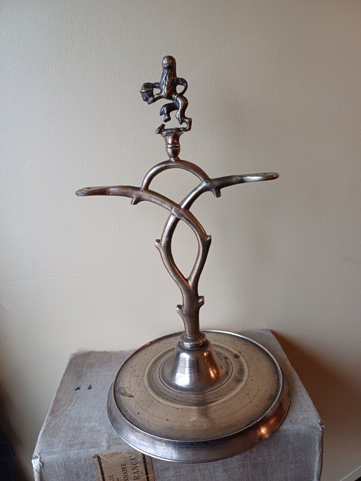 Chandelier en bronze