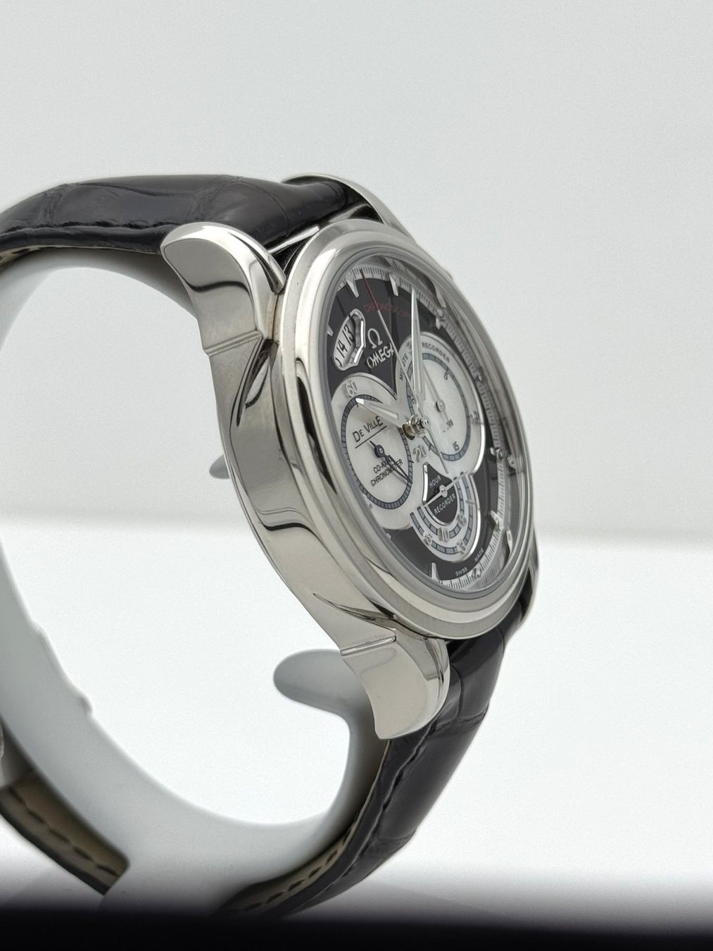 Rare Omega De Ville Chronoscope en palladium 950