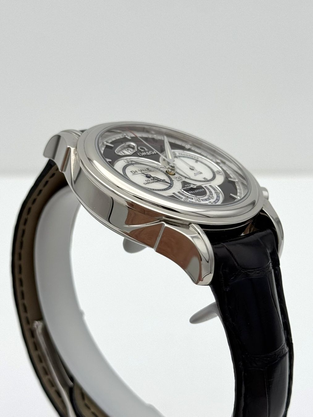 Rare Omega De Ville Chronoscope en palladium 950