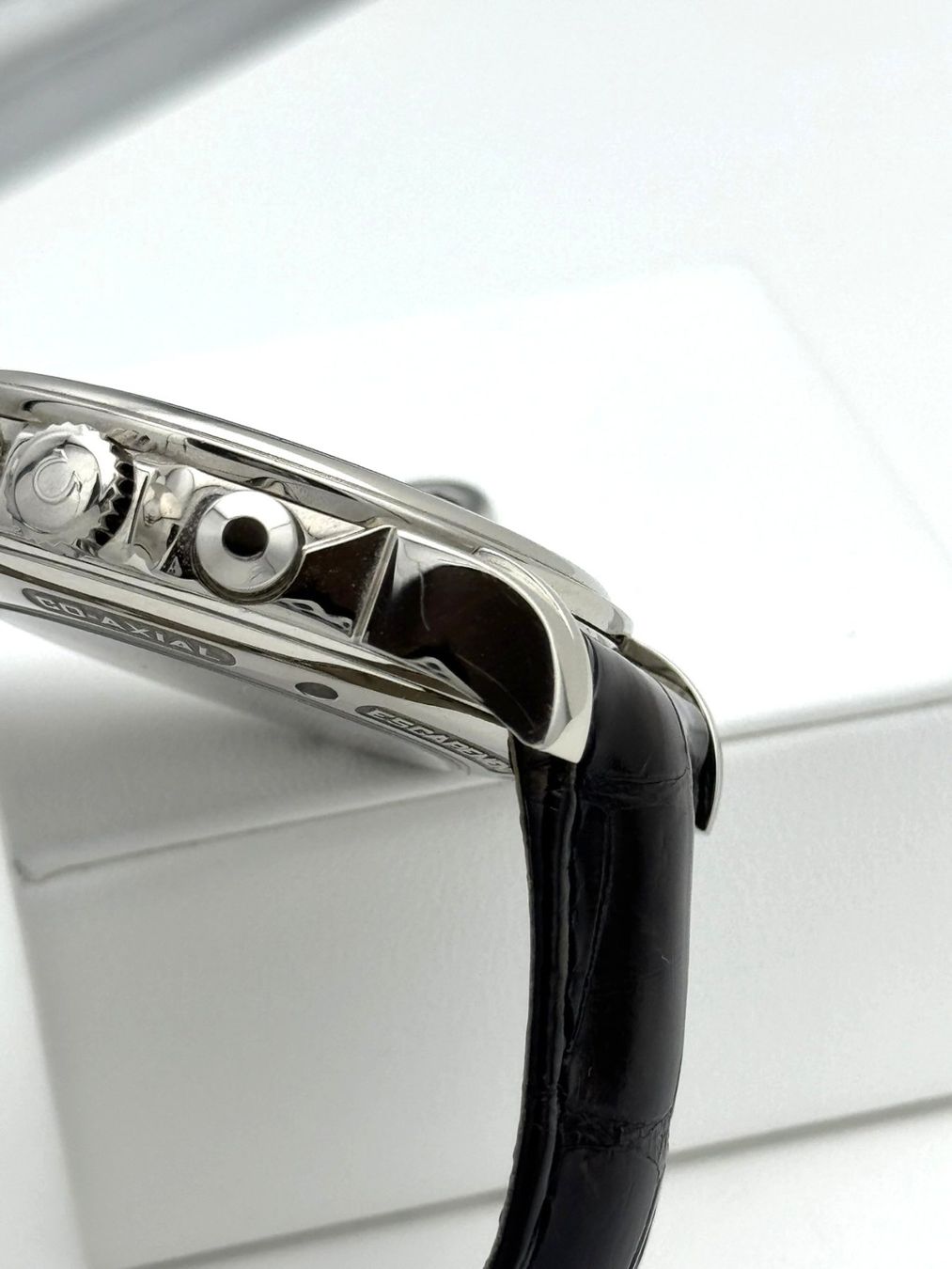 Rare Omega De Ville Chronoscope en palladium 950